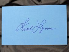Fred Lynn AUTOGRAPH SIGNED Authentic  picture