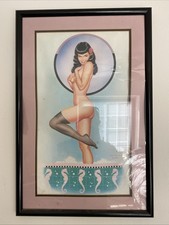 Betty's Bath Dave Stevens signed numbered Gallery Edition Print Bettie Page picture