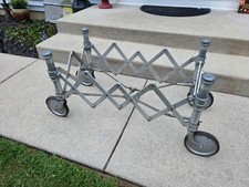 Vintage 1940s Frigid Brand Folding Funeral Casket Bier Church Truck VGC picture