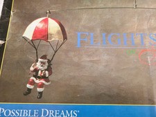 Vtg Possible Dreams Flights Of Fancy Santa Drops In 465052 Christmas Orig Box picture