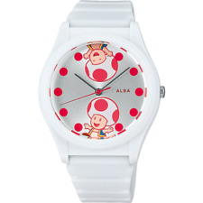 Nintendo Super Mario White Toad ALBA Watch Made by SEIKO 2020 Limited Item picture