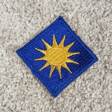 Vintage 40th Infantry Division Patch California NG SunBurst WWII Original VTG picture