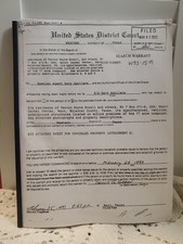 VTG 1993 Waco Siege David Koresh ATF Warrant Court Document Packet 69 Pages picture