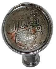 Vintage Dick's Beer Ball Tap Knob Dick Brothers Brewing Company Quincy Illinois  picture