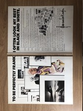CAMS45 MAGAZINE ADVERT 11X16 ILFORD'S HP5 & FP4 BLACK & WHITE FILM picture
