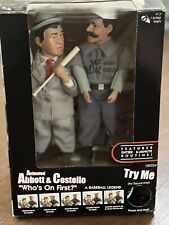Abbott & Costello Animated Who's On First Talking Figures 2002 WORKS - GEMMY picture