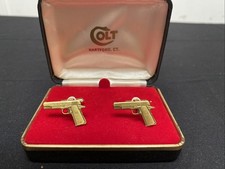 Colt MK IV Series 70 Government Model .45 Automatic Caliber Cuff Links In Box picture