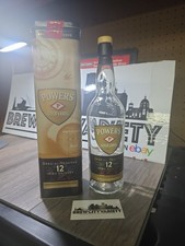 POWERS Gold Label Irish Whiskey Emtpy Bottle And Tin 12 Year John Power And Son picture