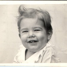 1946 Cute Smiling Baby Boy 1st Birthday Happy Adorable 5
