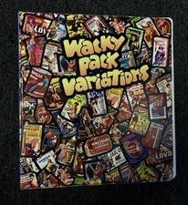 2018 LOST WACKY PACKAGES 5-8 SERIES OFFICIAL Variations BINDER Very Rare picture