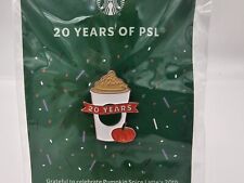 2023 Starbucks Limited Edition 20 Years of PSL Pumpkin Spice Latte Enamel Pin  picture