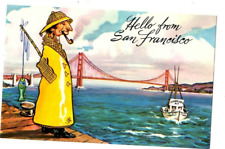 Postcard Hello from San Francisco 