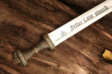 Hand Forged Anglo-Saxon Stainless Steel Display Sword Replica picture
