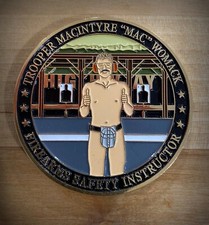 New Limited Vermont State Police Super Troopers Movie Mac Firearms Instructor picture