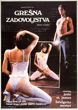 INDECENT PLEASURES Orig. exYU movie poster 1984 JESIE ST JAMES, BRIDGETTE MONET picture