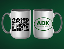 ADIRONDACK MOUNTAINS GIFT: CAMP LIFE 15 OZ COFFEE MUG picture