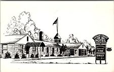 West Lafayette IN-Indiana, New Cedar Crest Hotel, Vintage Postcard picture