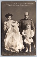 Mecklenburg-Schwerin Grand Ducal Family RPPC Postcard c1910 F. Esch picture