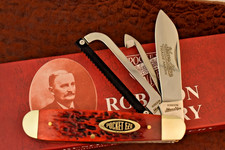 ROBESON SHUREDGE CUTLERY GAMECOCK ROOSTER FIGHTN BONE COCK KNIFE NICE POCKETEZE picture