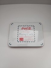 1993 COCA COLA CHRISTMAS PLAYING CARDS Nostalgia 2 Unopened Decks Inside picture