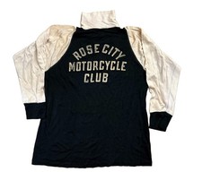 40’s 50’s Harley Davidson Rose City M.C. Motorcycle Club Jersey Portland Oregon picture