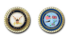 Naval Support Facility Diego Garcia US Navy Challenge Coin Officially Licensed picture