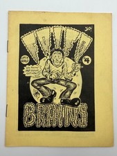 Comix World Fried Brains #4 March 1981 Underground Mini Comix picture