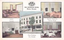 Postcard Multiple Views of The Georgian Hotel in Macon, Georgia~129640 picture