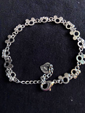 Dankadi 925 Sterling Silver Disney Mickey Mouse Link Bracelet 6