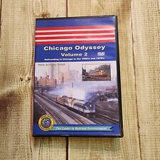 20013 DVD CHICAGO ODYSSEY VOL. 2 VINTAGE 60'S 70'S CNW B&O CB&Q SOO LINE GM&O picture