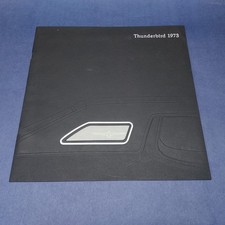 Vintage 1973 Ford Thunderbird Car Auto Dealer Brochure picture