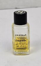 1970/80s Vintage 0.25 oz mini Fragrance Chanel Cristalle (earlier EDT) 50% Full picture