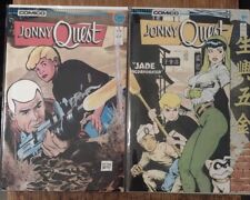 JONNY QUEST 1 & 5 (Comico, 1986) DAVE STEVENS Cover art Jezebel Jade  GET BOTH picture