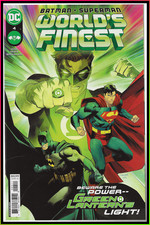 BATMAN SUPERMAN WORLD'S FINEST #4-A (2022) DAN MORA GREEN LANTERN CVR DC 9.4 NM picture