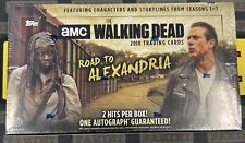Topps AMC The Walking Dead Road To Alexandria Sealed Hobby Box New 2 Hits Per Bx picture
