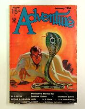 Adventure Pulp/Magazine Jan 1934 Vol. 88 #1 VG picture