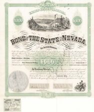 Bond of the State of Nevada - General Bonds picture