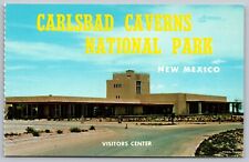 Visitors Center Carlsbad Caverns National Park N.M. VTG Postcard-Large Letters picture