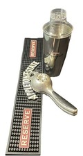 Appleton Estate Reserve Barware - Citrus Juicer, Cocktail Shaker & Bar Rail Mat picture