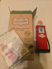 Hallmark Kiddie Car Classic Corner Collection Pedal Power Premium Gas Pump picture