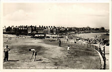 PC GOLF, SPORT, WESTGATE, PUTTING GREEN, Vintage REAL PHOTO Postcard (b45916) picture