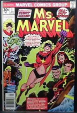 MS. MARVEL #1 5.5 VG+/FINE- 1977 BRONZE 1ST ISSUE 1ST APPEARANCE MS. MARVEL picture