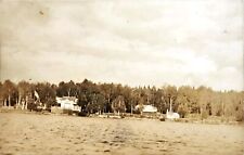 RPPC Lakeside With Houses Wallingford CT Antique Real Photo Postcard Early 1900s picture
