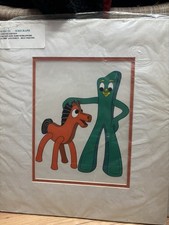 GUMBY And Pokey Best Friends 1993 Rare LTD Sericel  picture