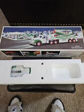 HESS 2002 Toy Truck and Airplane With ORIGINAL INSERTS  picture