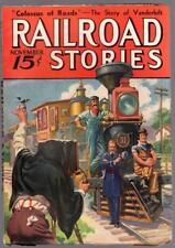 Railroad Stories Nov 1936 Emmett Watson Cvr; Bedwell; Martin; Dellinger picture