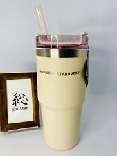 Starbucks Japan SAKURA 2024 2nd 3WAY stainless steel tumbler STANLEY beige 473ml picture
