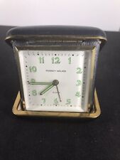 Vtg Phinney Walker Traveling Alarm Clock Original Box All Works But Second Hand picture