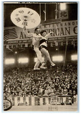 c1950's All American Circus Highwire Performers Japan RPPC Photo Postcard picture