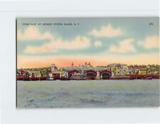 Postcard Ferry Slip St. George Staten Island New York USA picture